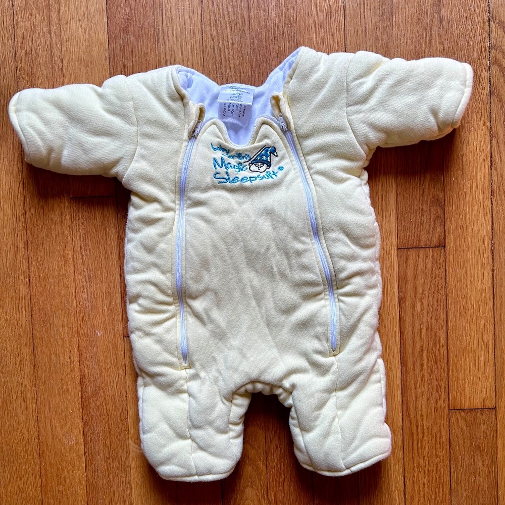Baby Merlin's Magic Sleepsuit size Large 6-9mo / 18-21 lbs